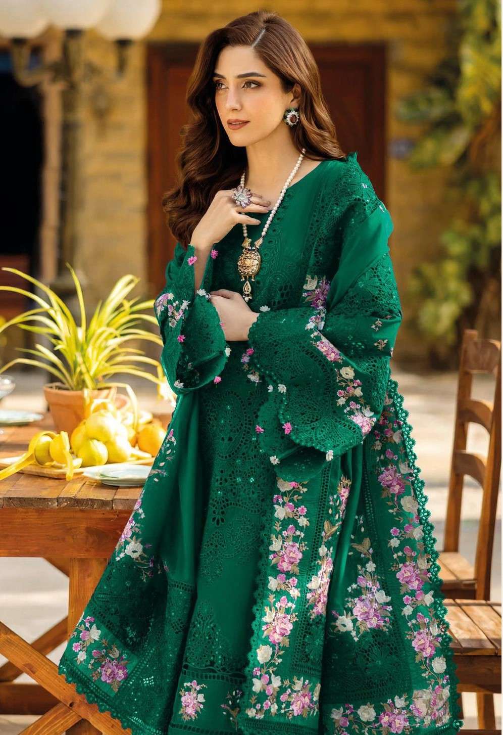 ELAF Luxury Super Hit Lawn Des No 1262 by  DEEPSY SUITS